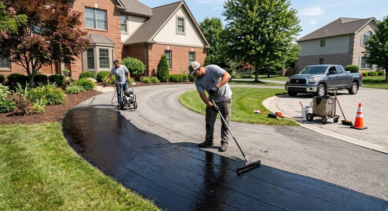 Residential Blacktop Sealing in Greenville, SC