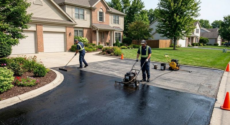 Asphalt Sealcoating in San Antonio, TX