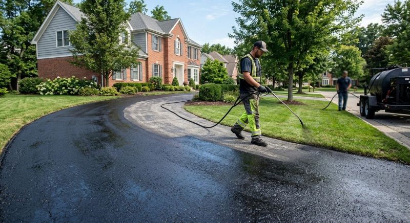 Residential Asphalt Sealing in Columbus, OH