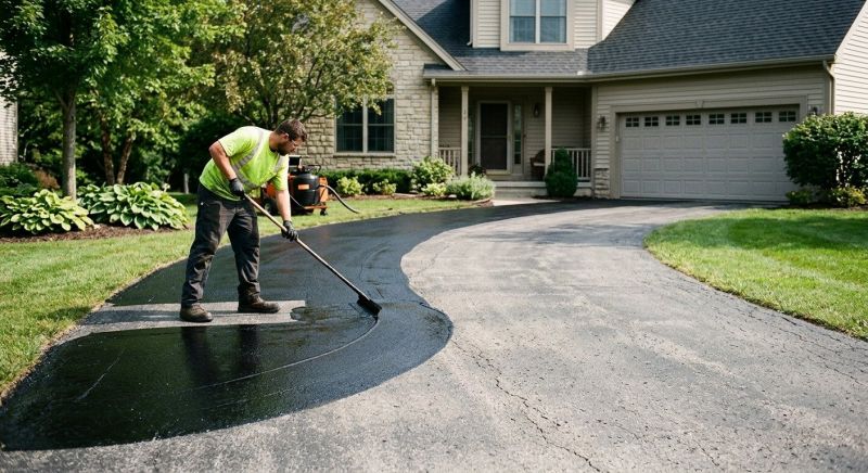 Residential Driveway Sealcoating in Sarasota, FL