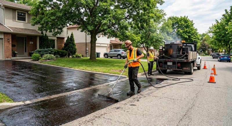 Tar Driveway Sealing in Fort Collins, CO